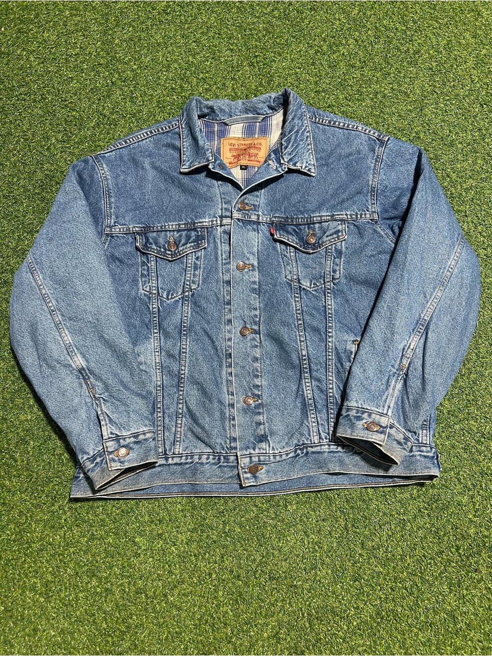 Men’s Vintage Levi’s Flannel Lined Denim Jean Jacket